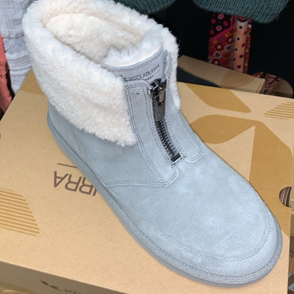 Koolaburra by Ugg boots lytta mini wild dove gray new qvc - Picture 5 of 9
